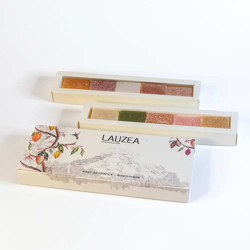 ÉCRIN 10 PÂTES DE FRUITS (ou 1