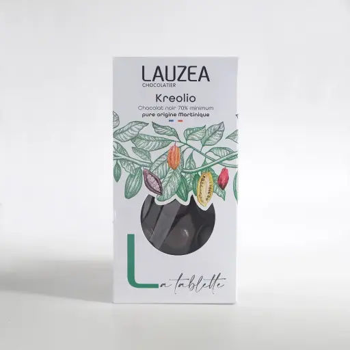 [TABKREOLIO80G] TABLETTE KREOLIO MARTINIQUE 70% 